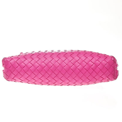 Bottega Veneta Nodini Intrecciato Nappa, Pink, Leather, Shoulder Bag