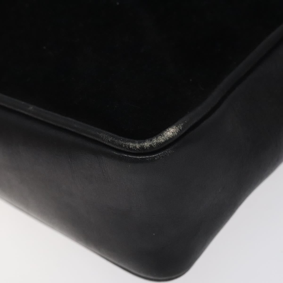Gucci Sherry line shoulder Suede, Black, Suede, Handbag