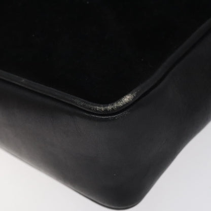 Gucci Sherry line shoulder Suede, Black, Suede, Handbag