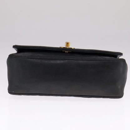 Chanel Vintage Diana Flap Bag Quilted Lambskin, BLACK, LEATHER, Shoulder bag