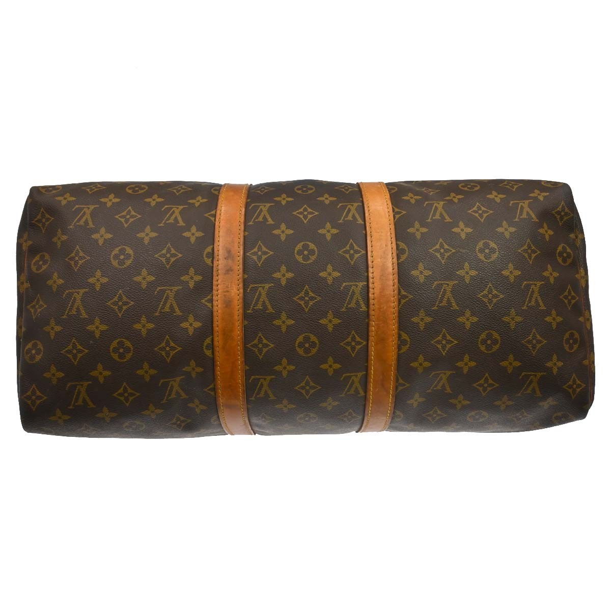 Louis Vuitton Keepall Monogram Canvas, Brown, Canvas, Travel Bag