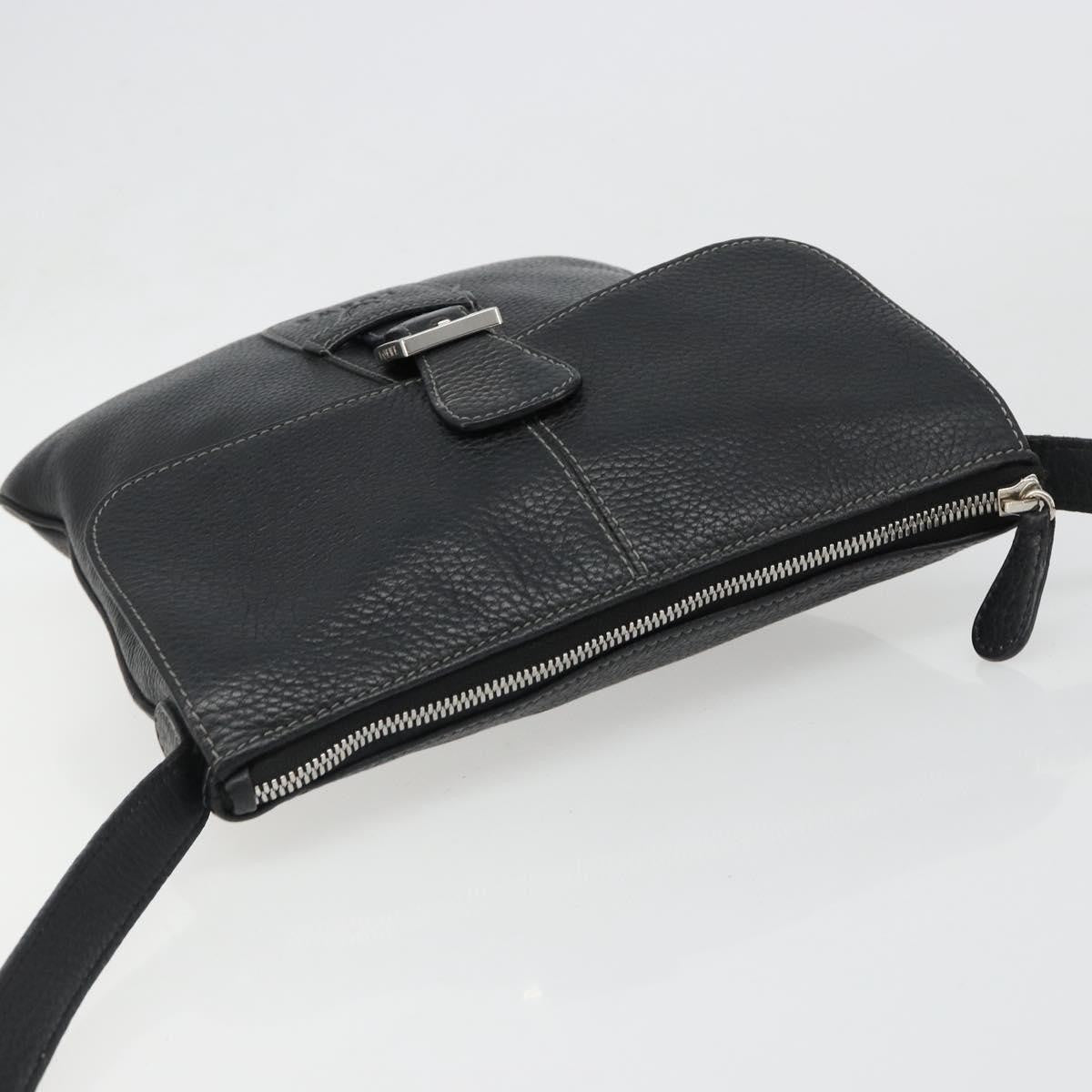 Loewe Vintage Leather, Black, Leather, Shoulder Bag