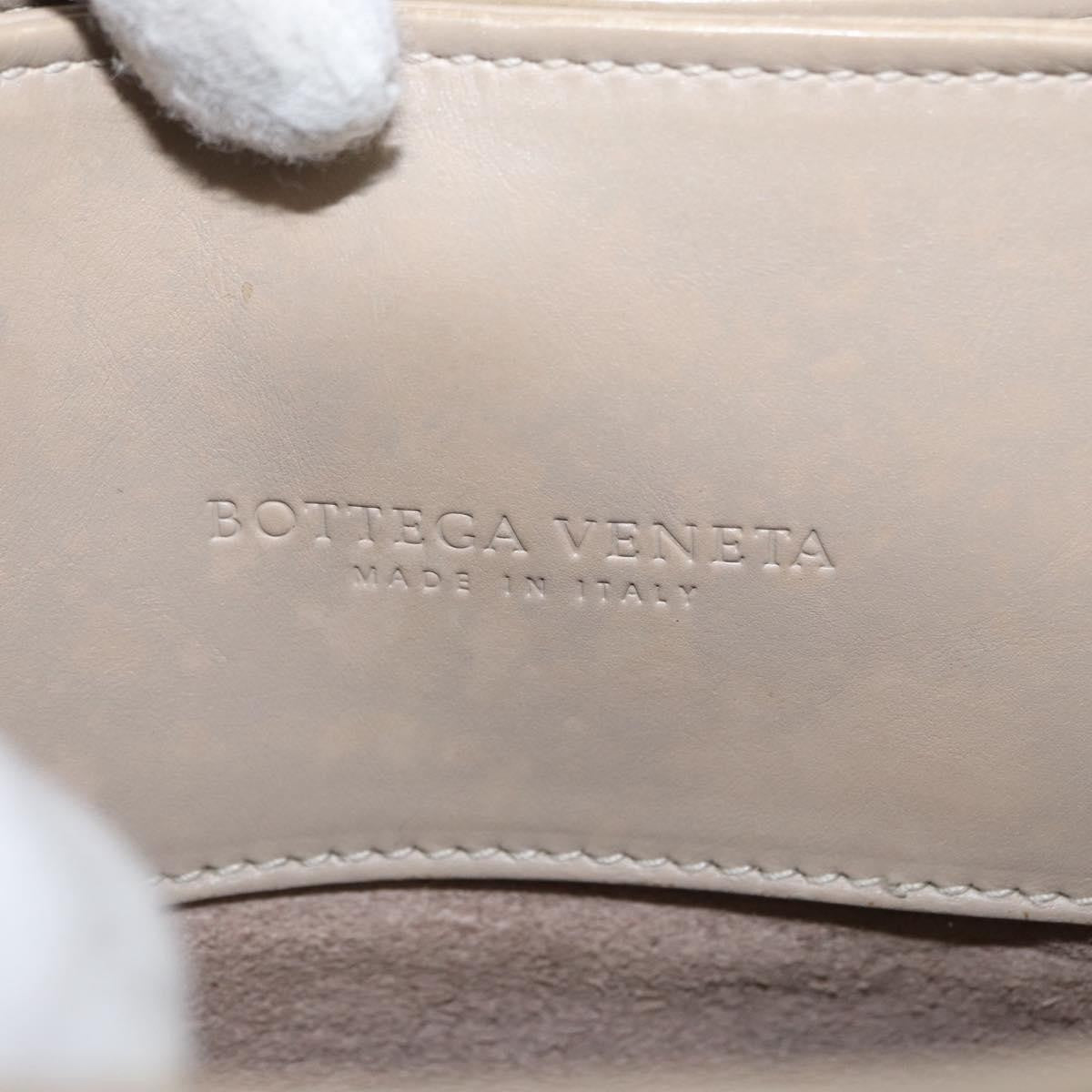 Bottega Veneta Roma Intrecciato Nappa, Gray, Leather, Handbag