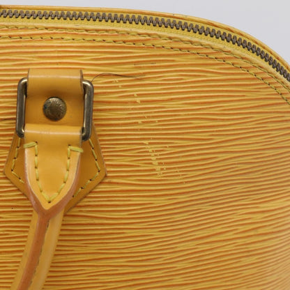Louis Vuitton Vintage Alma Epi Leather, Yellow, Leather, Handbag