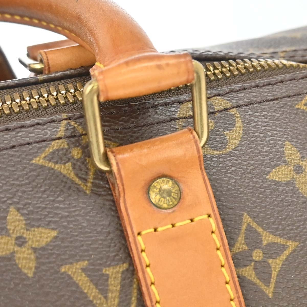 Louis Vuitton Keepall Monogram Canvas, Brown, Canvas, Travel Bag
