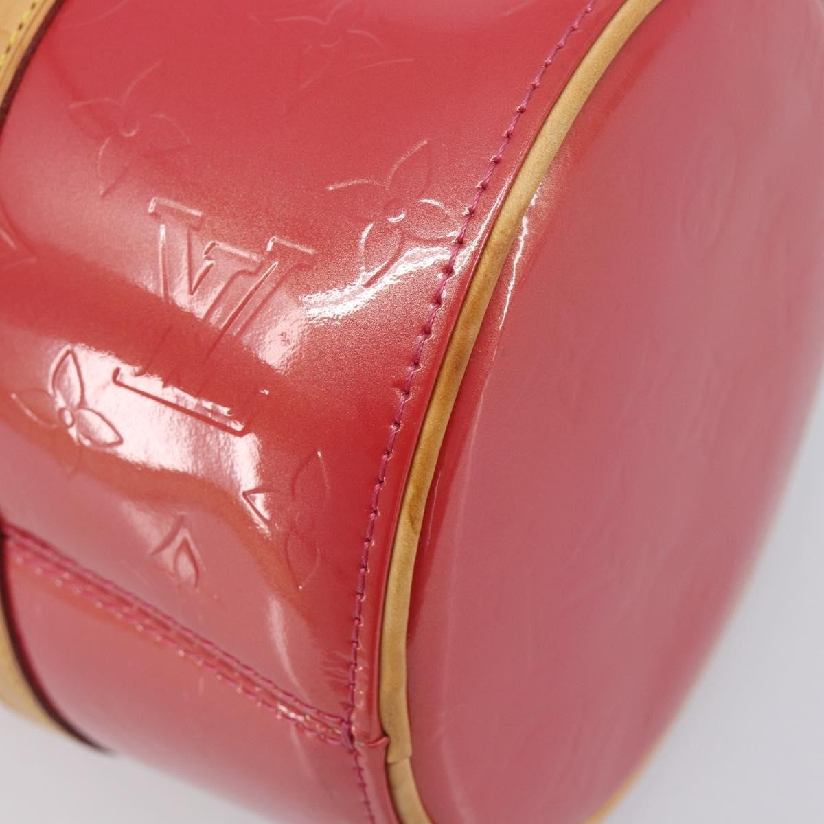 Louis Vuitton Bedford Monogram Vernis, Pink, Patent Leather, Handbag