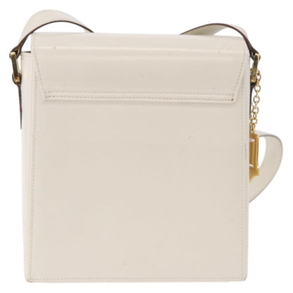Saint Laurent Vintage Leather, Ecru, Leather, Shoulder Bag