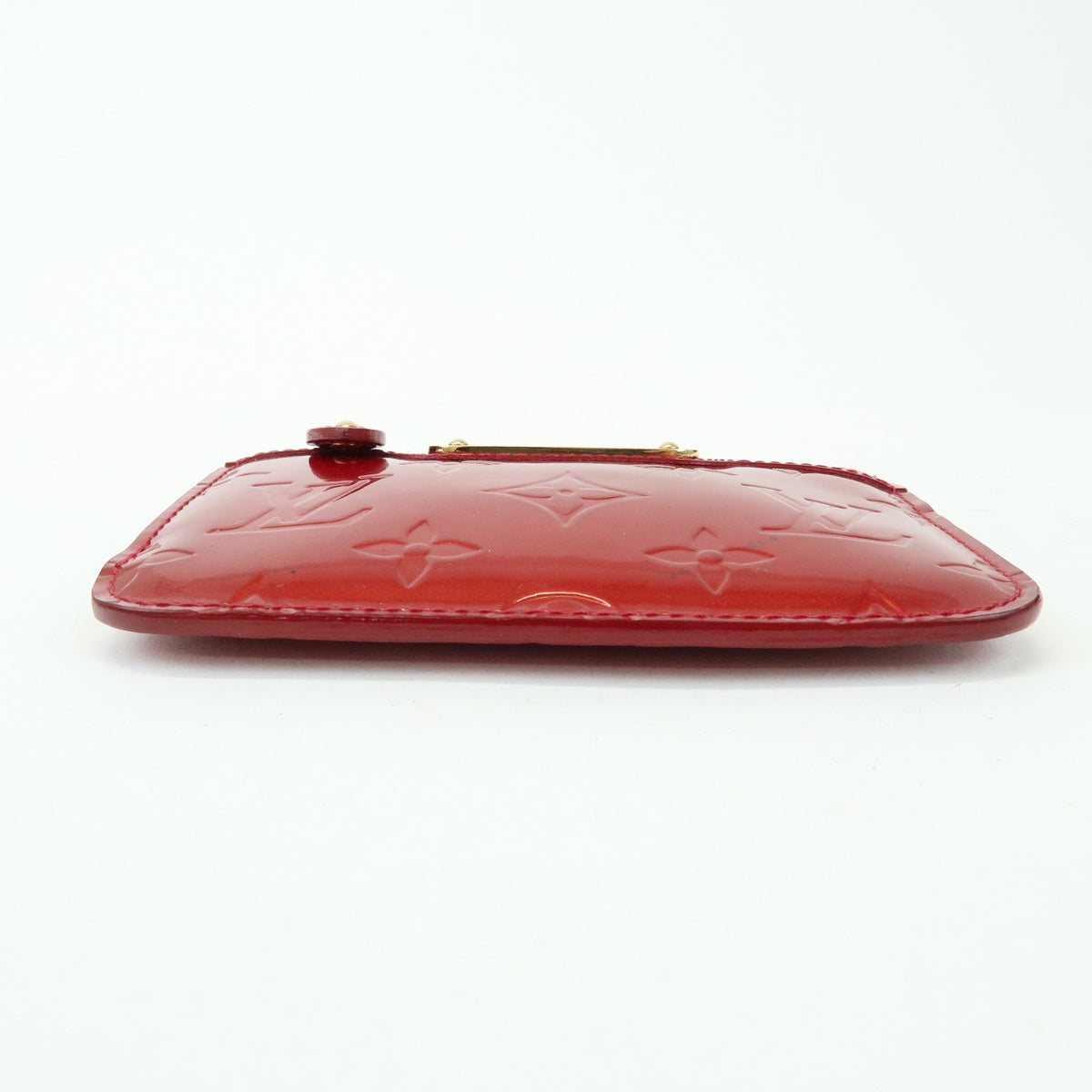 Louis Vuitton Pochette Clés Patent Leather, Red, Patent Leather, Wallet