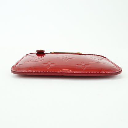 Louis Vuitton Pochette Clés Patent Leather, Red, Patent Leather, Wallet