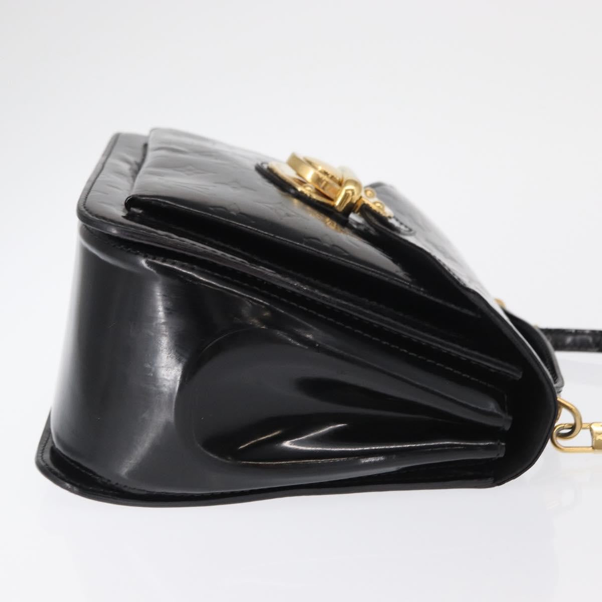 Louis Vuitton Mirada Monogram Vernis, Black, Patent Leather, Handbag