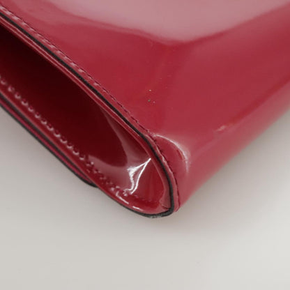 Louis Vuitton Louise Clutch Patent, Pink, Patent Leather, Clutch