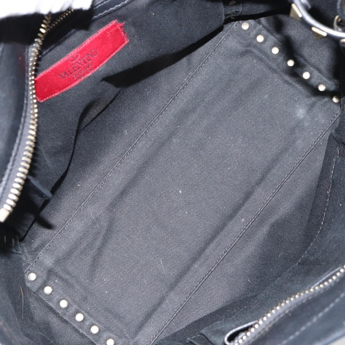 Valentino Garavani Rockstud Tote Soft Leather, Black, Leather, Tote Bag