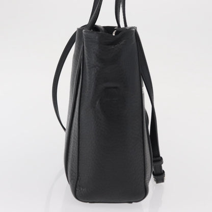 Balenciaga Everyday Leather, Black, Leather, Tote Bag
