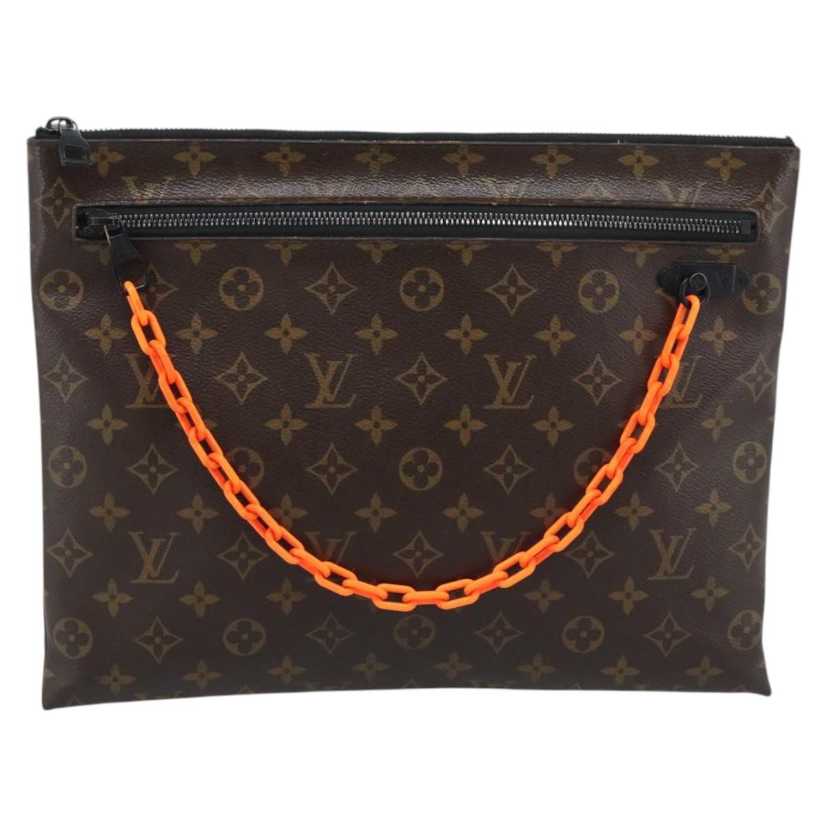 Louis Vuitton Solar Ray A4 Monogram Canvas, Brown, Canvas, Clutch
