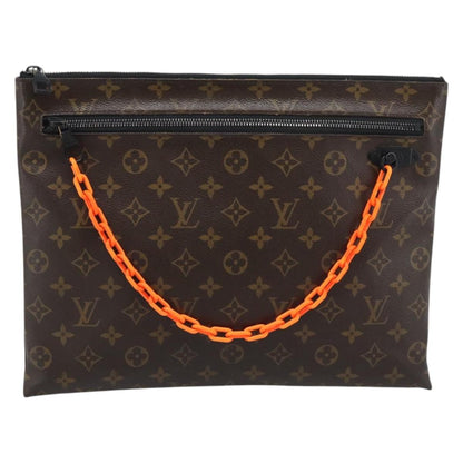 Louis Vuitton Solar Ray A4 Monogram Canvas, Brown, Canvas, Clutch