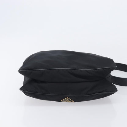 Prada Shoulder Tessuto, Black, Nylon, Shoulder Bag