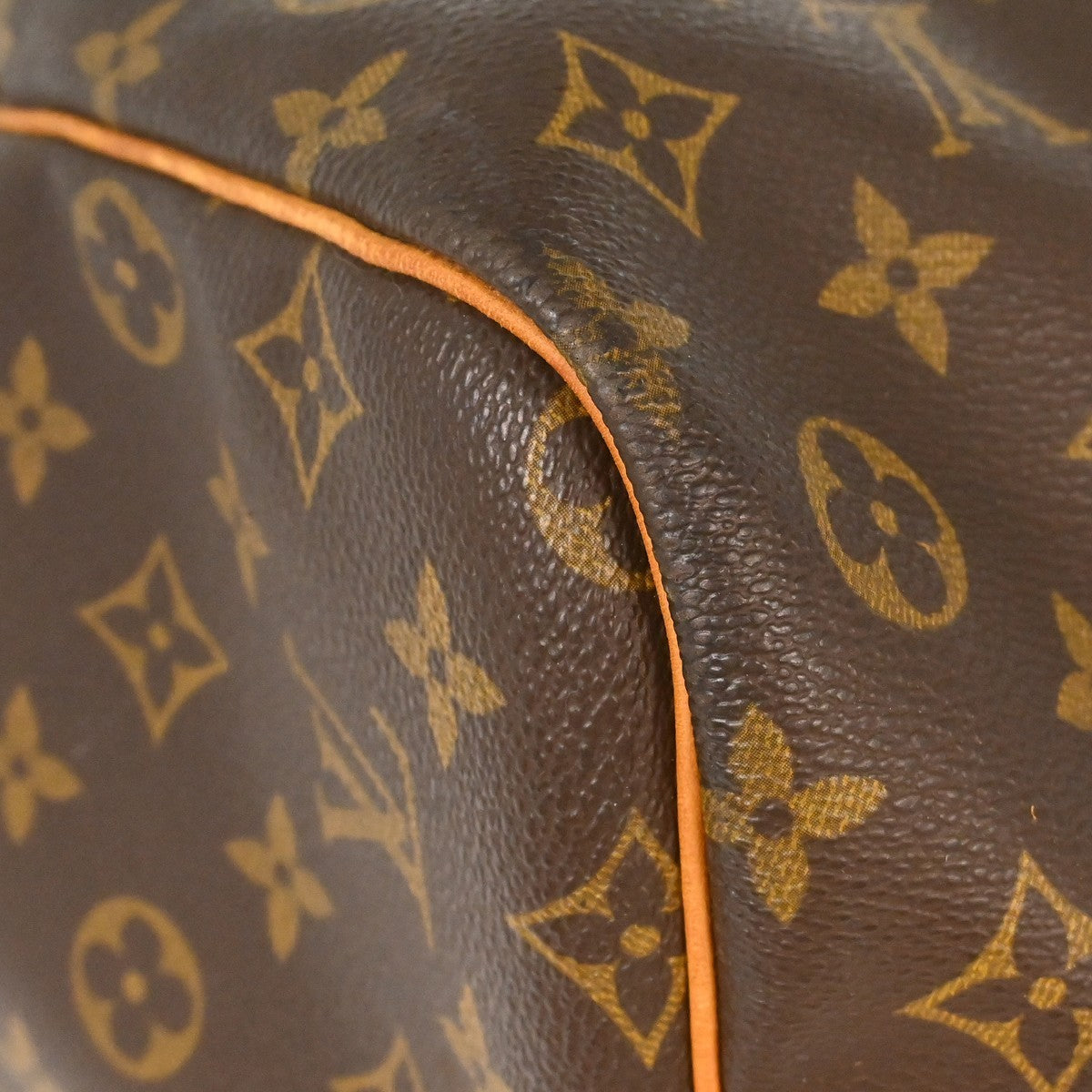Louis Vuitton Keepall Monogram Canvas, Brown, Canvas, Travel Bag