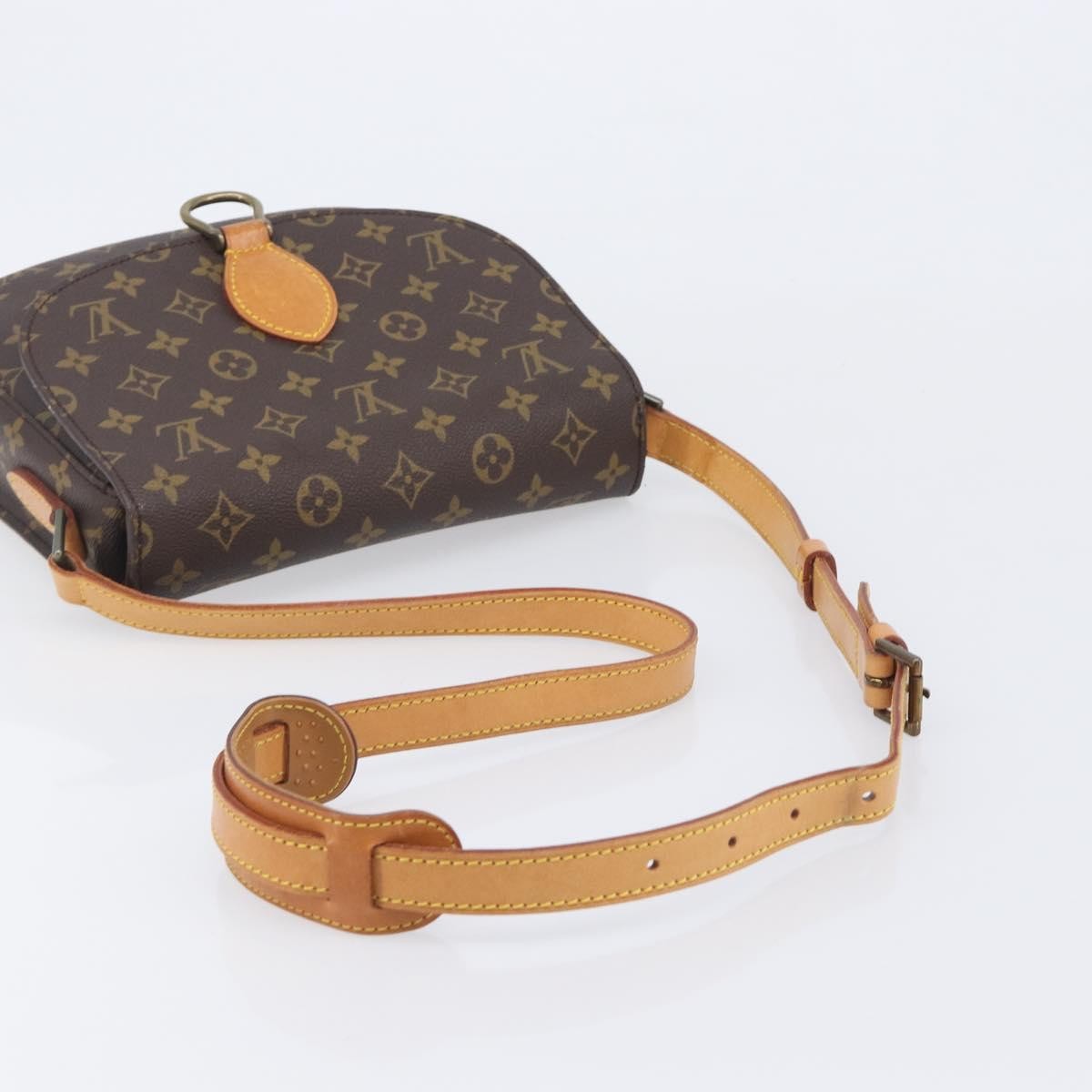 Louis Vuitton Saint Cloud Monogram Canvas, Brown, Canvas, Handbag