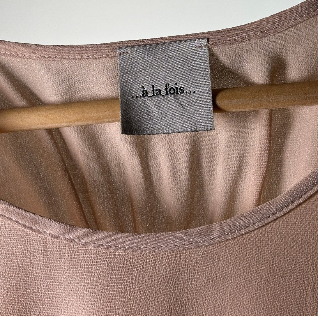 DRIES VAN NOTEN Ruched Blouse Gray