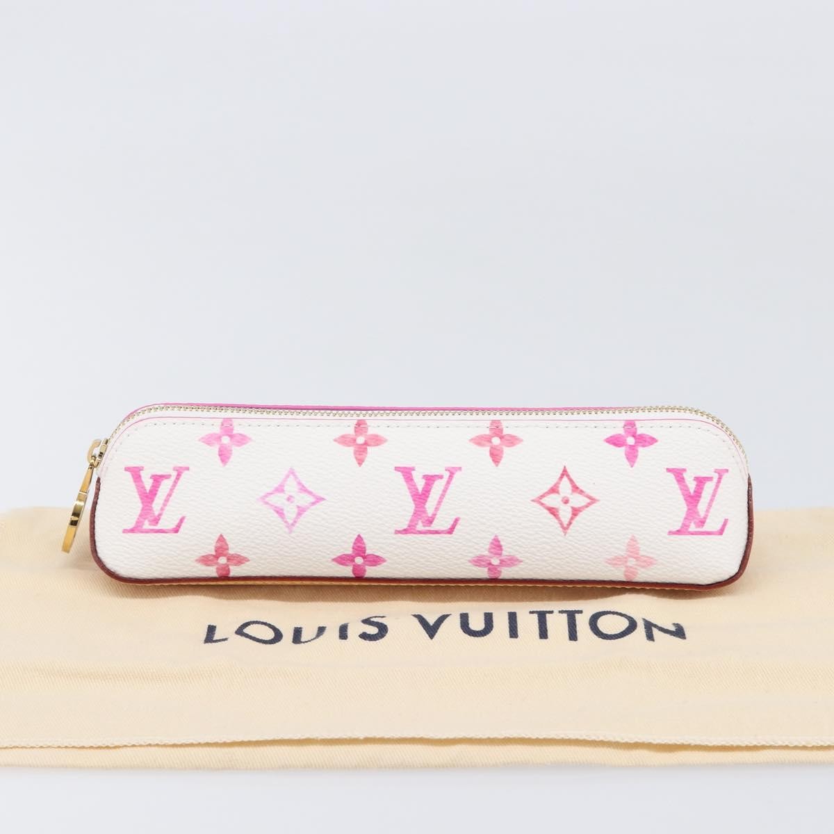 Louis Vuitton Elizabeth Pencil Limited Edition Escale Monogram Giant, Pink, Canvas, Clutch
