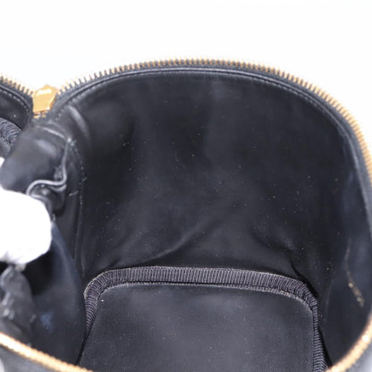 Chanel Vintage Timeless Cosmetic Case Caviar, Black, Leather, Handbag
