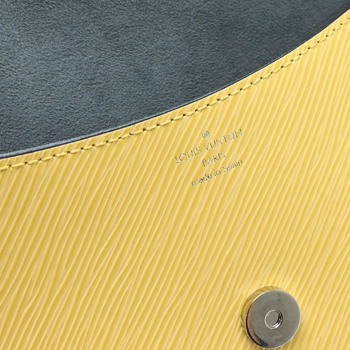 Louis Vuitton Buci Epi Leather, Yellow, Leather, Crossbody Bag