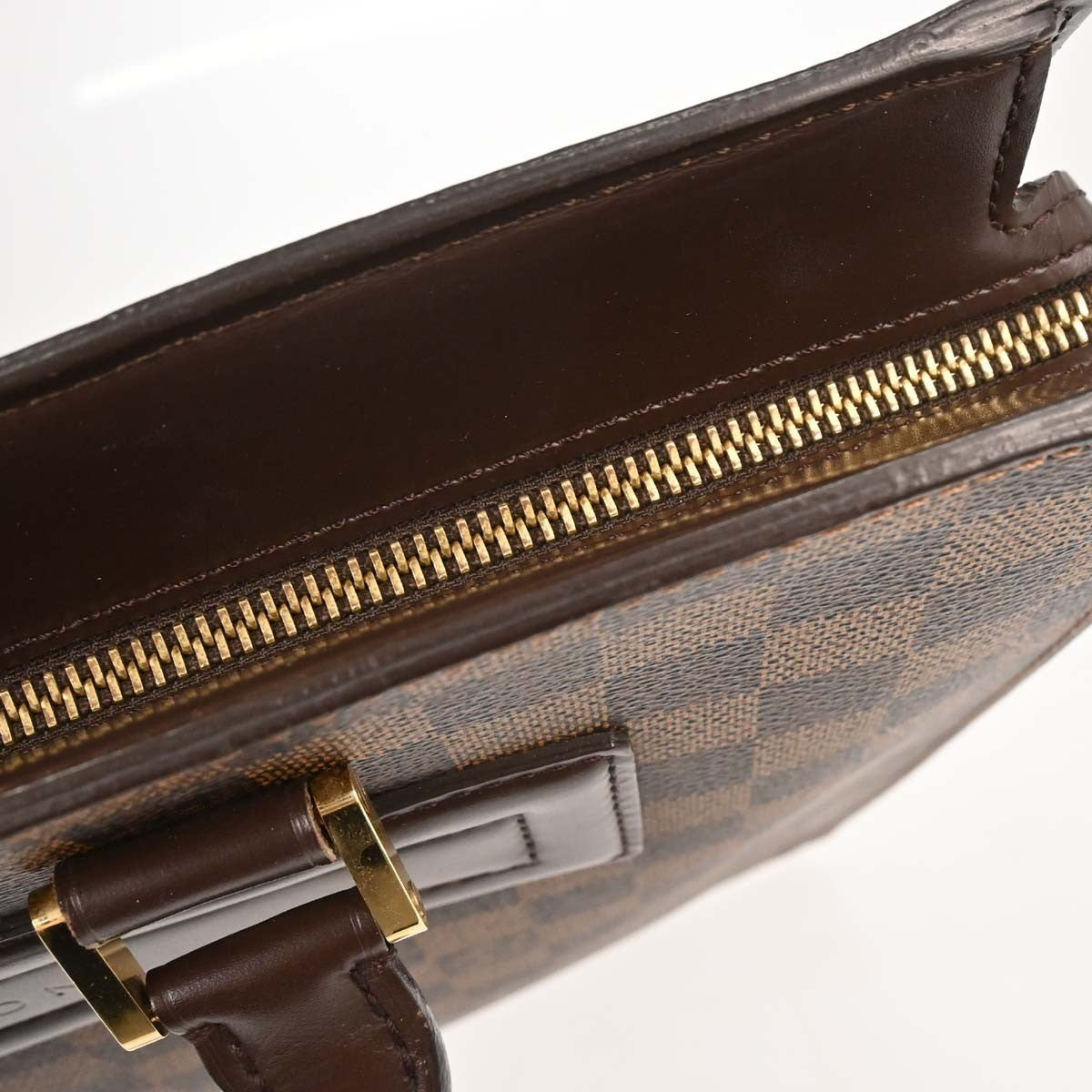 Louis Vuitton Venice Sac Plat Damier Ebene, Brown, Canvas, Tote Bag