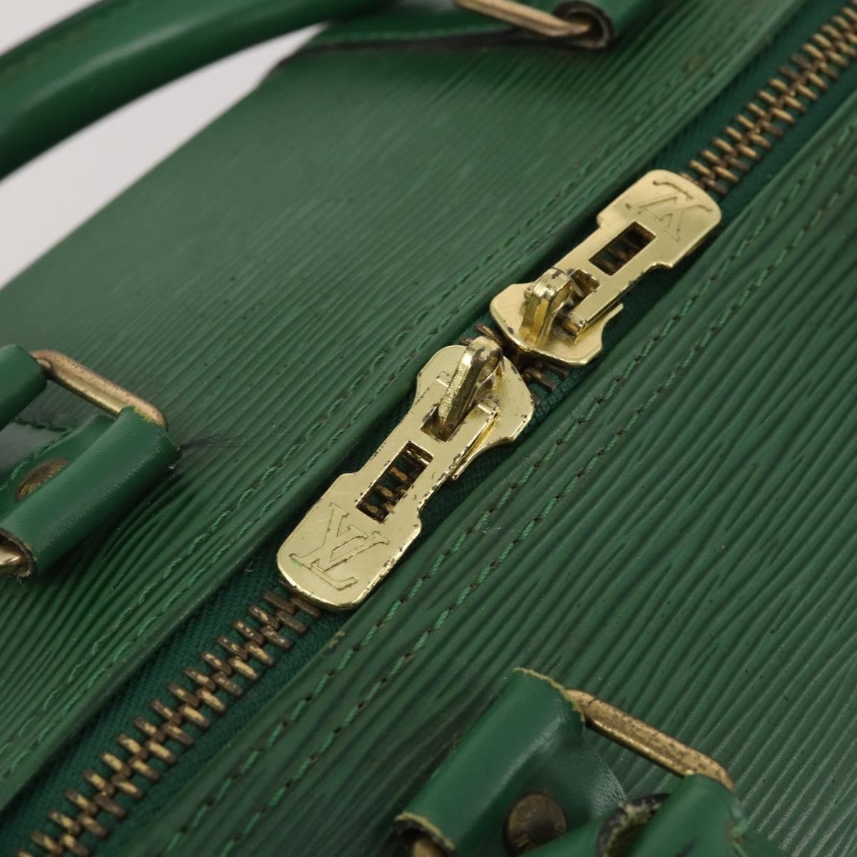 Louis Vuitton Keepall Bag Epi Leather, Green, Leather, Travel Bag
