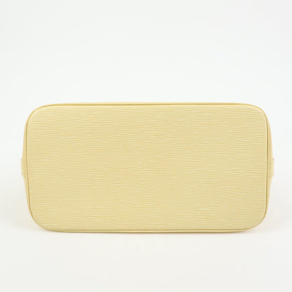 Louis Vuitton Alma Epi Leather, Beige, Leather, Handbag