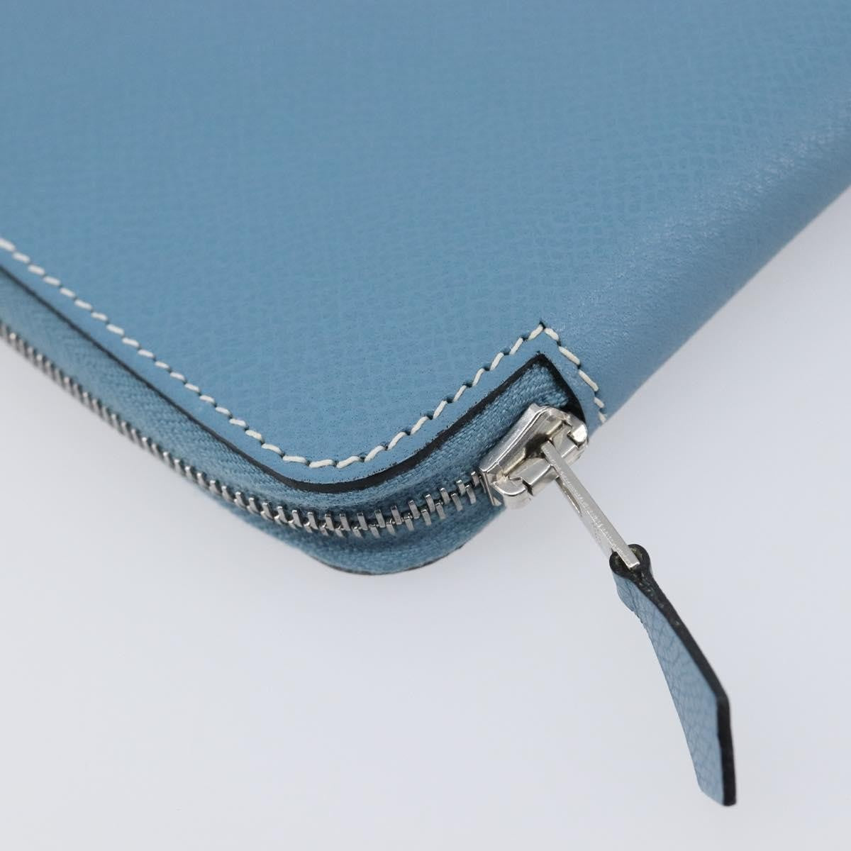 Hermes Vision II Agenda Epsom, Blue, Leather, Wallet