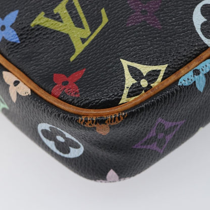 Louis Vuitton Rift Monogram Multicolor, Black, Canvas, Shoulder Bag