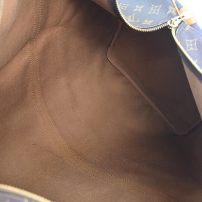 Louis Vuitton Keepall Monogram Canvas, Brown, Canvas, Travel Bag