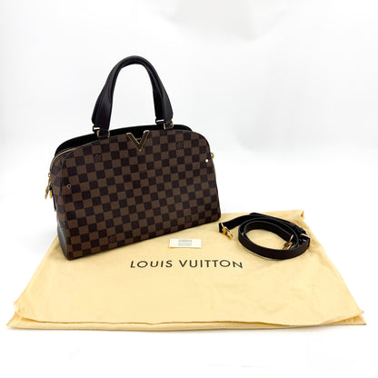 Louis Vuitton Kensington Bowling Damier, Brown, Canvas, Handbag