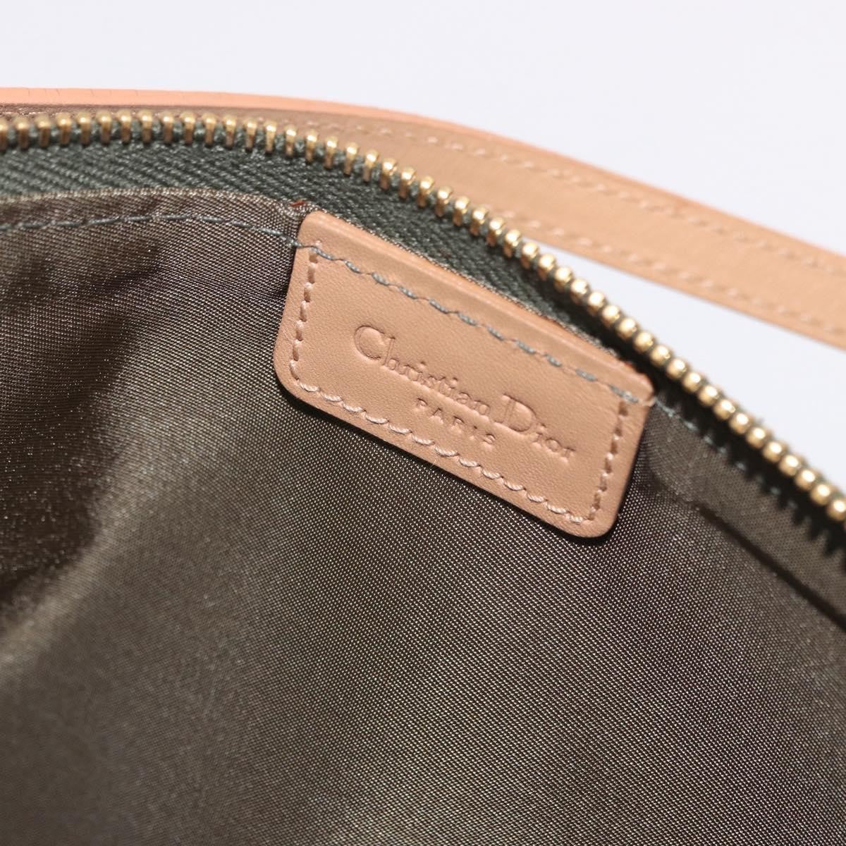 Christian Dior Saddle Canvas, Khaki, Canvas, Handbag