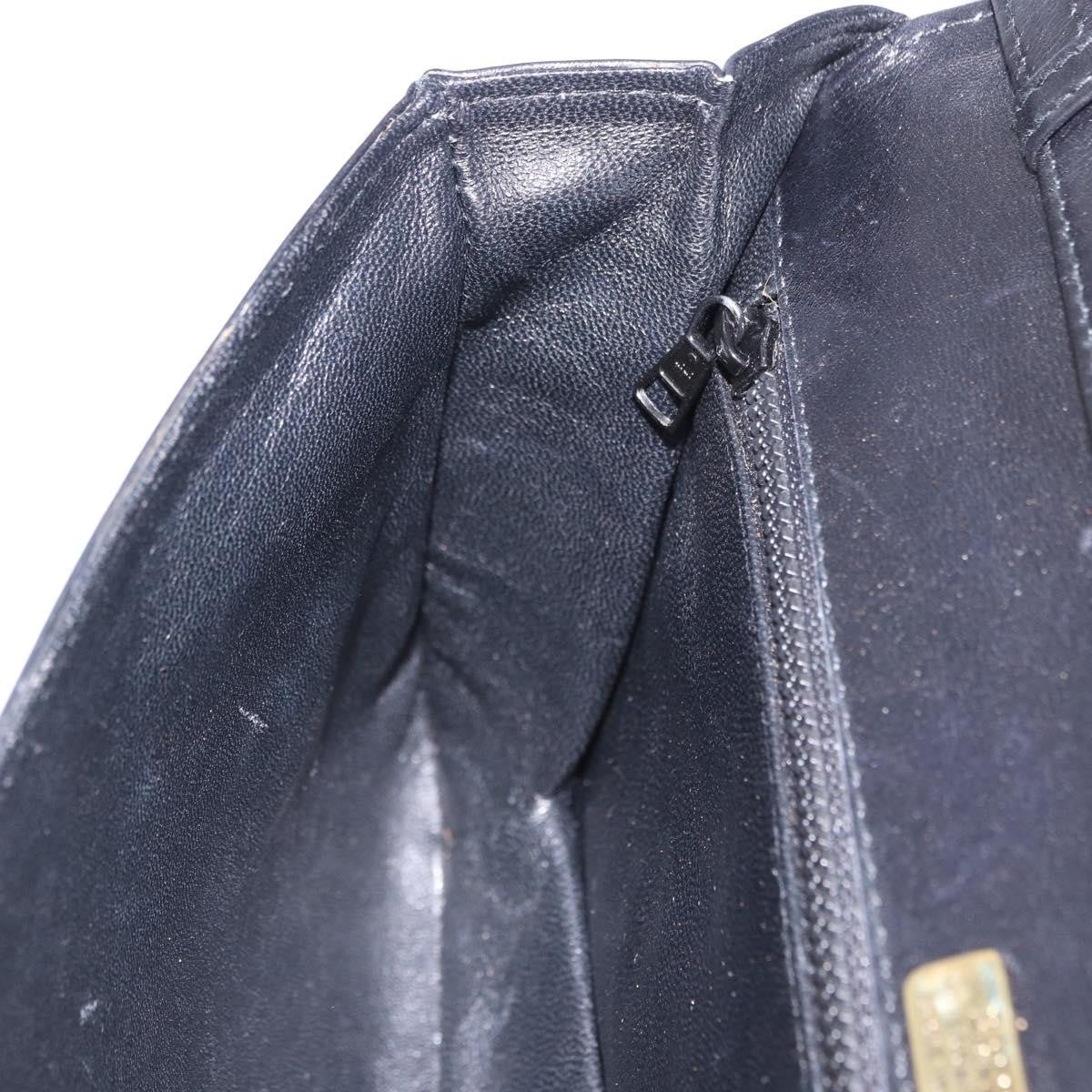 Bally Vintage Leather, Black, Leather, Shoulder Bag