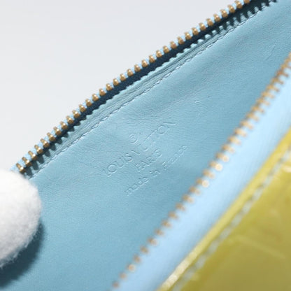 Louis Vuitton Lexington Pochette Monogram Vernis, Green, Patent Leather, Clutch