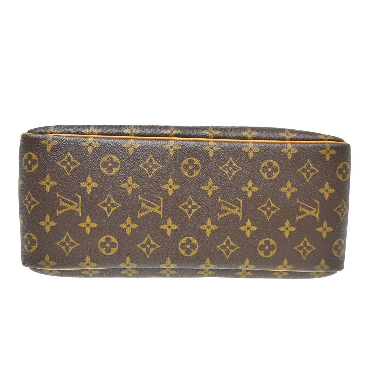 Louis Vuitton Deauville Monogram, Brown, Canvas, Handbag