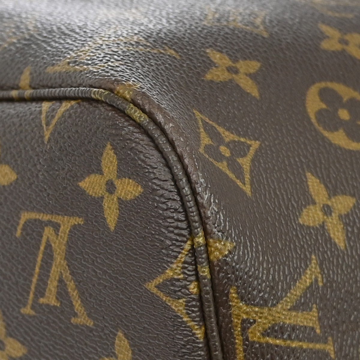Louis Vuitton Neverfull Monogram Canvas, Brown, Canvas, Tote Bag