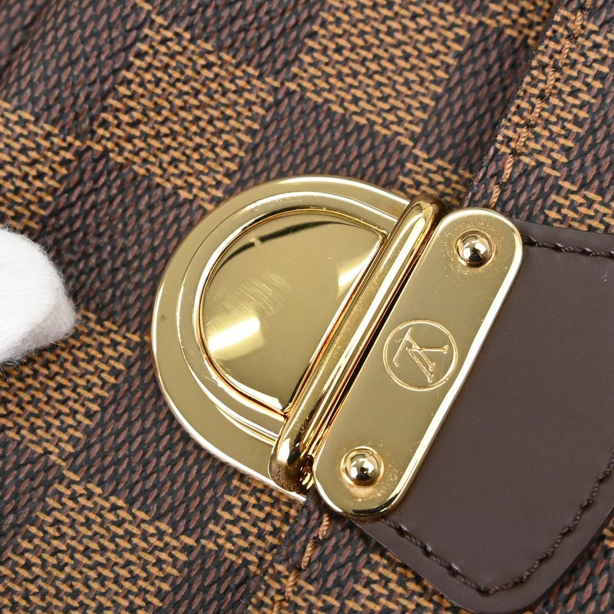 Louis Vuitton Ravello Damier, Brown, Canvas, Handbag