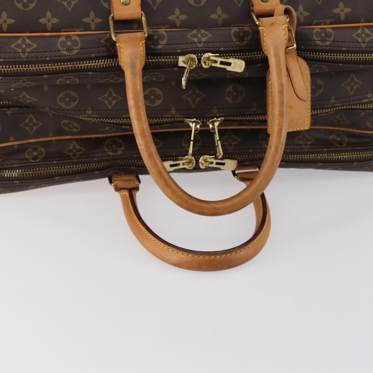 Louis Vuitton Sac Trois Poches Handbag Monogram Canvas, BROWN, CANVAS, Handbag