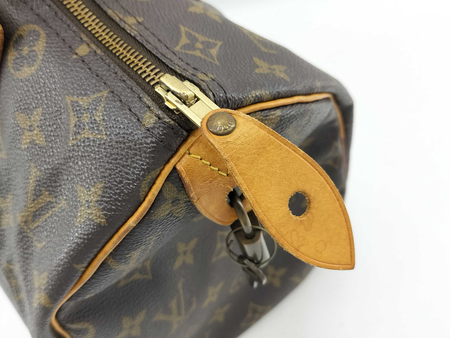 Louis Vuitton Speedy Monogram Canvas, Brown, Canvas, Handbag