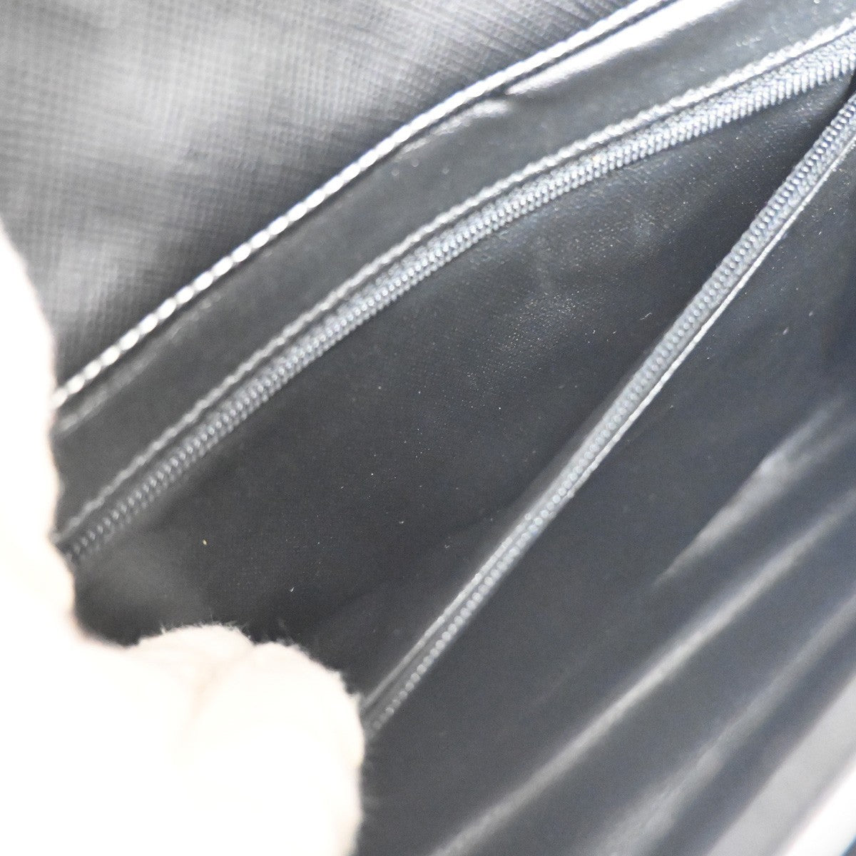 Saint Laurent Front Logo Plaque Convertible Clutch Leather, Black, Leather, Clutch