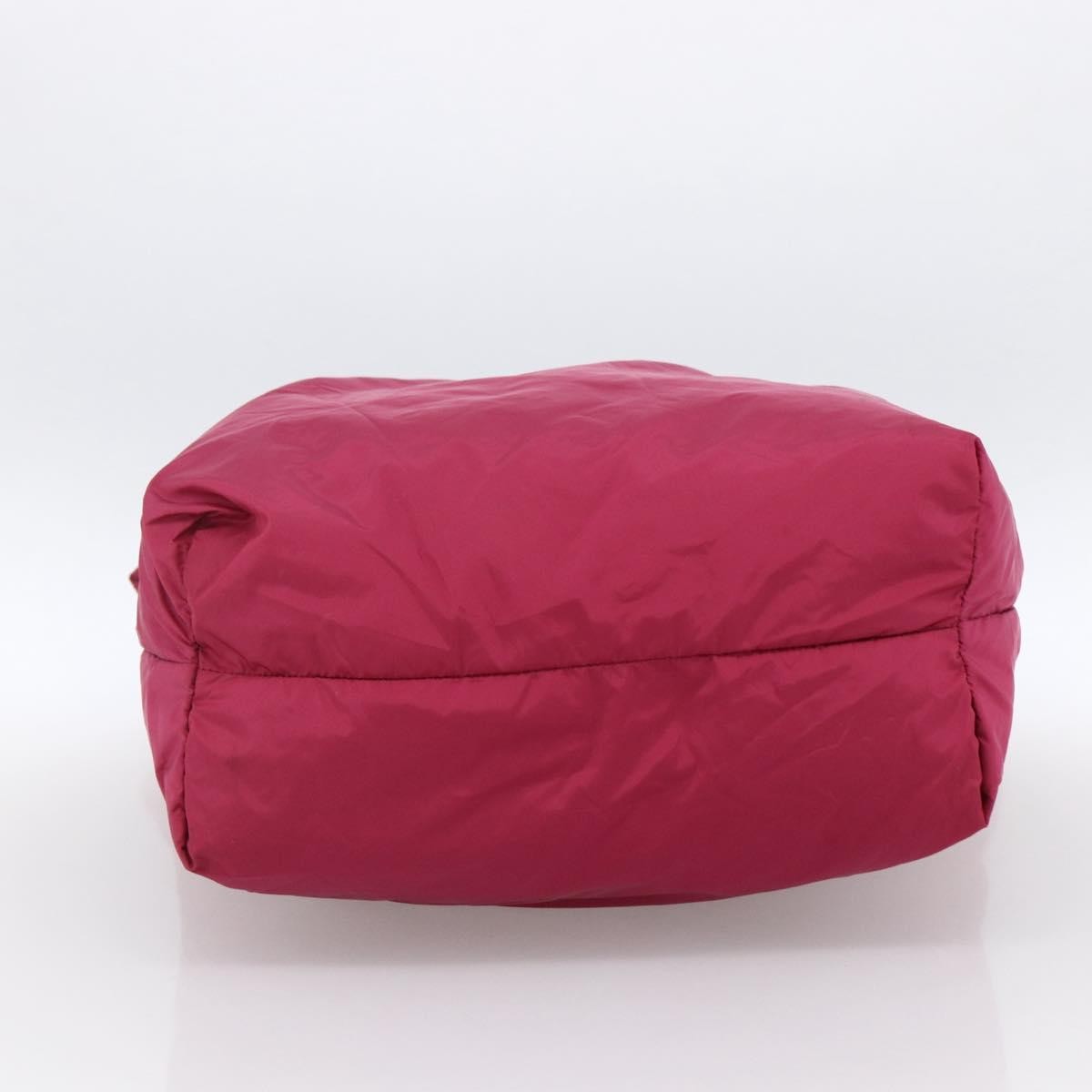 Miu Miu Tote Nylon, Pink, Nylon, Handbag