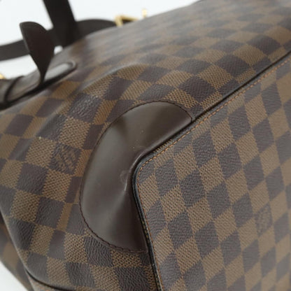 Louis Vuitton Hampstead Damier, Brown, Canvas, Tote Bag