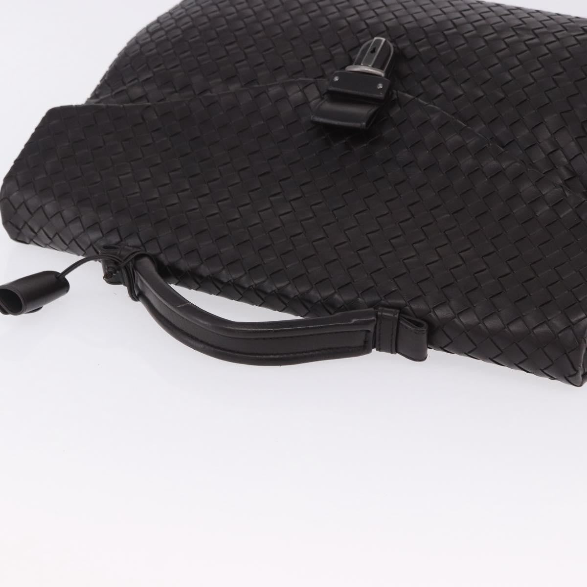 Bottega Veneta Envelope Intrecciato Nappa, Black, Leather, Briefcase