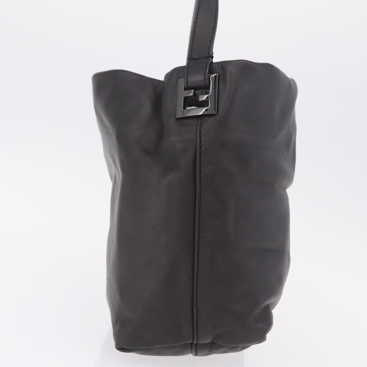 Fendi Shoulder Leather, Brown, Leather, Shoulder Bag