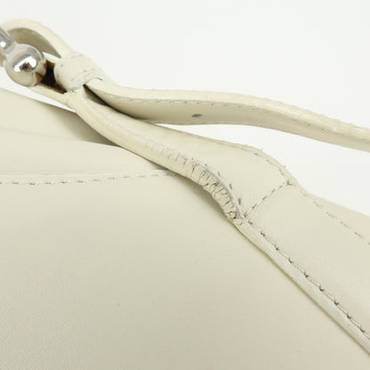 Loewe Anton Sling Leather, White, Leather, Handbag