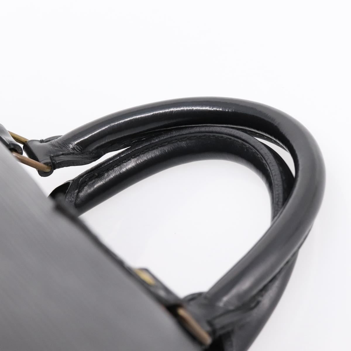 Louis Vuitton Speedy Epi, Black, Leather, Handbag