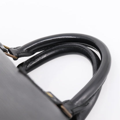 Louis Vuitton Speedy Epi, Black, Leather, Handbag