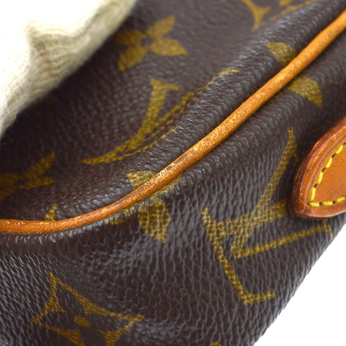 Louis Vuitton Danube Monogram Canvas, Brown, Canvas, Handbag